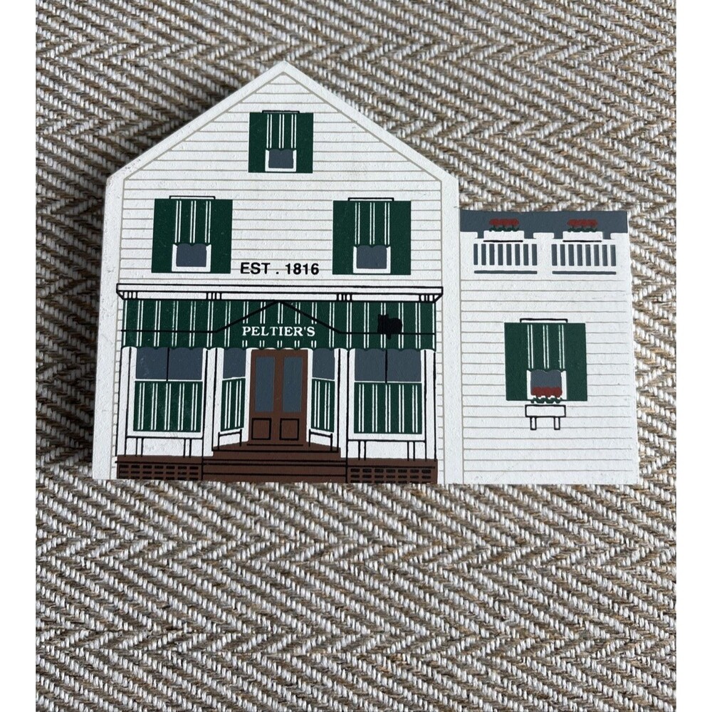 Cat's Meow Village General Store Series: Peltier's Market 1993 Shelf Sitter